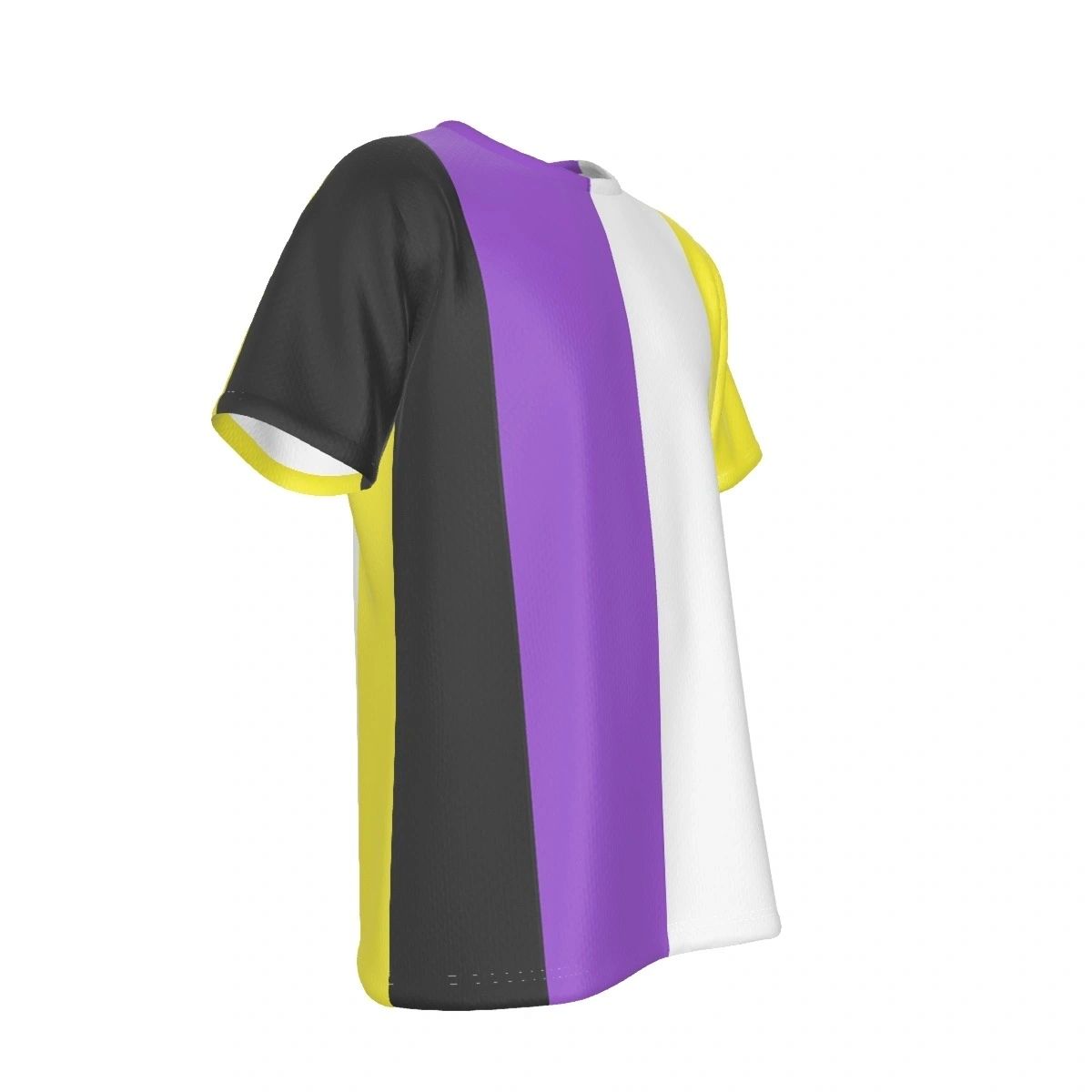NON-BINARY RAINBOW PRIDE FLAG ALL OVER PRINT SHIRT AND TANK TOP