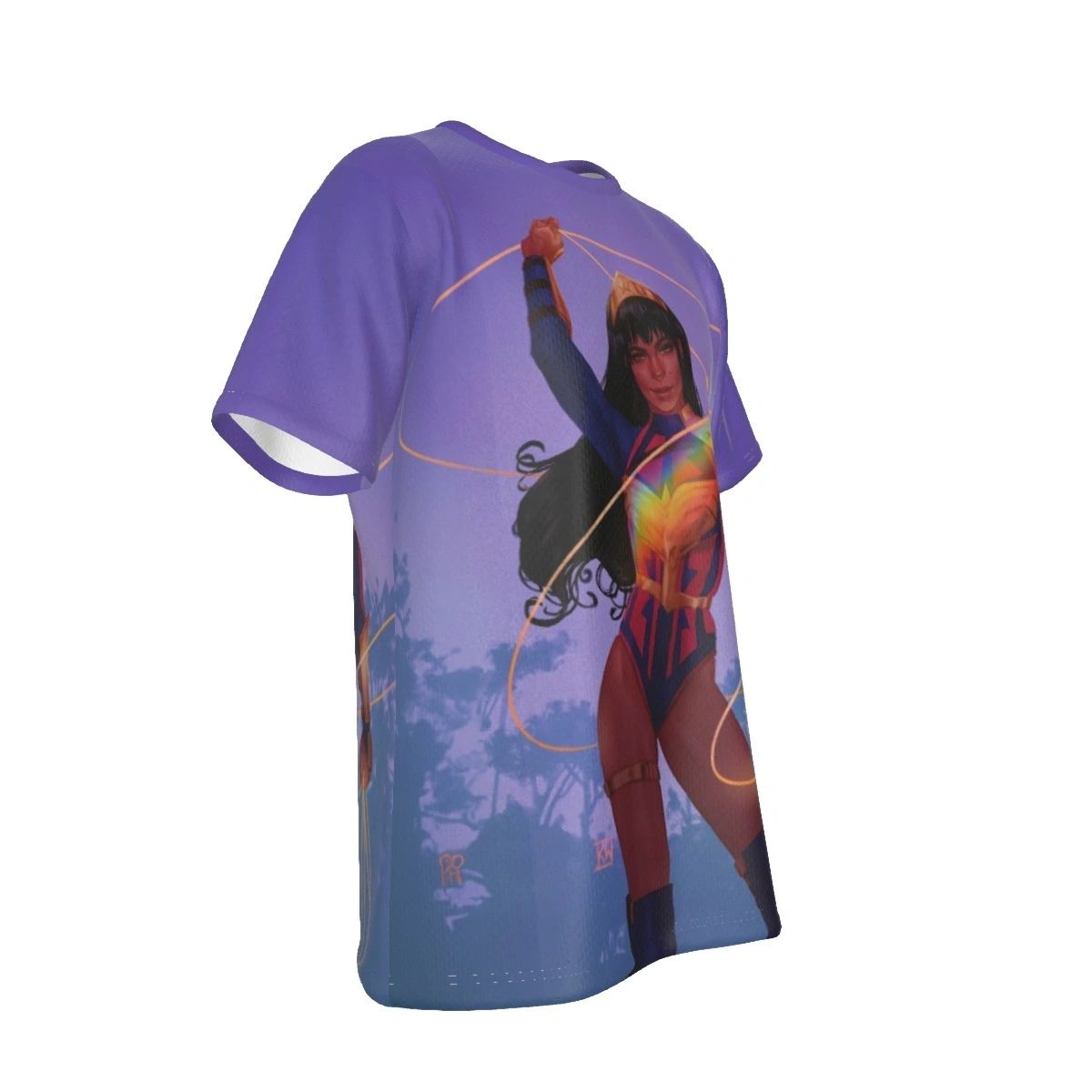 WONDERGIRL PRIDE ALL OVER PRINT SHIRT AND TANK TOP
