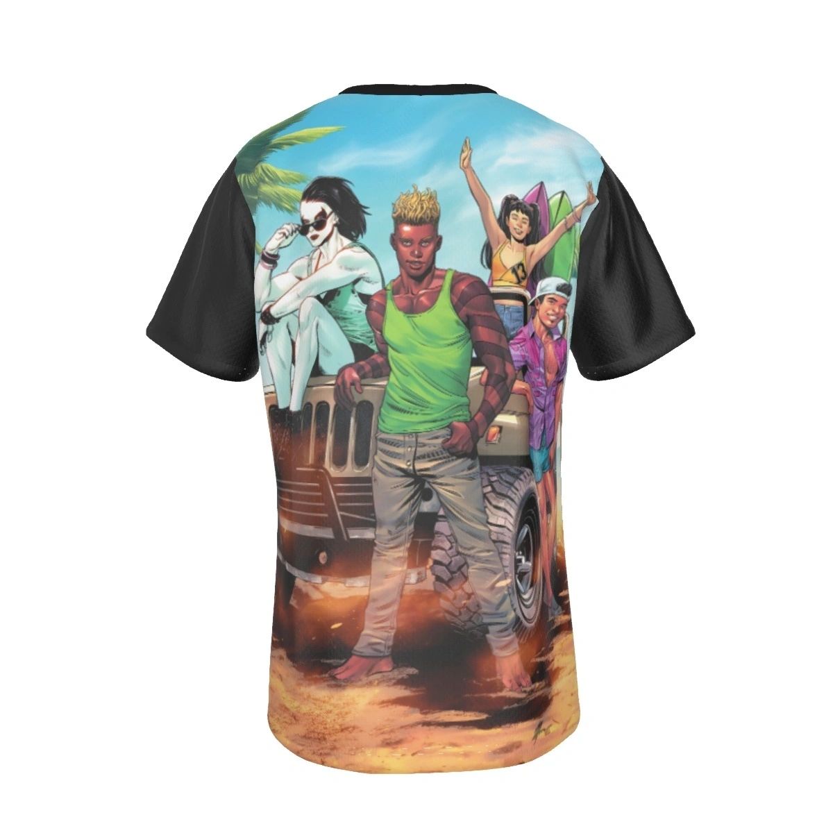 AQUALAD PRIDE ALL OVER PRINT SHIRT AND TANK TOP