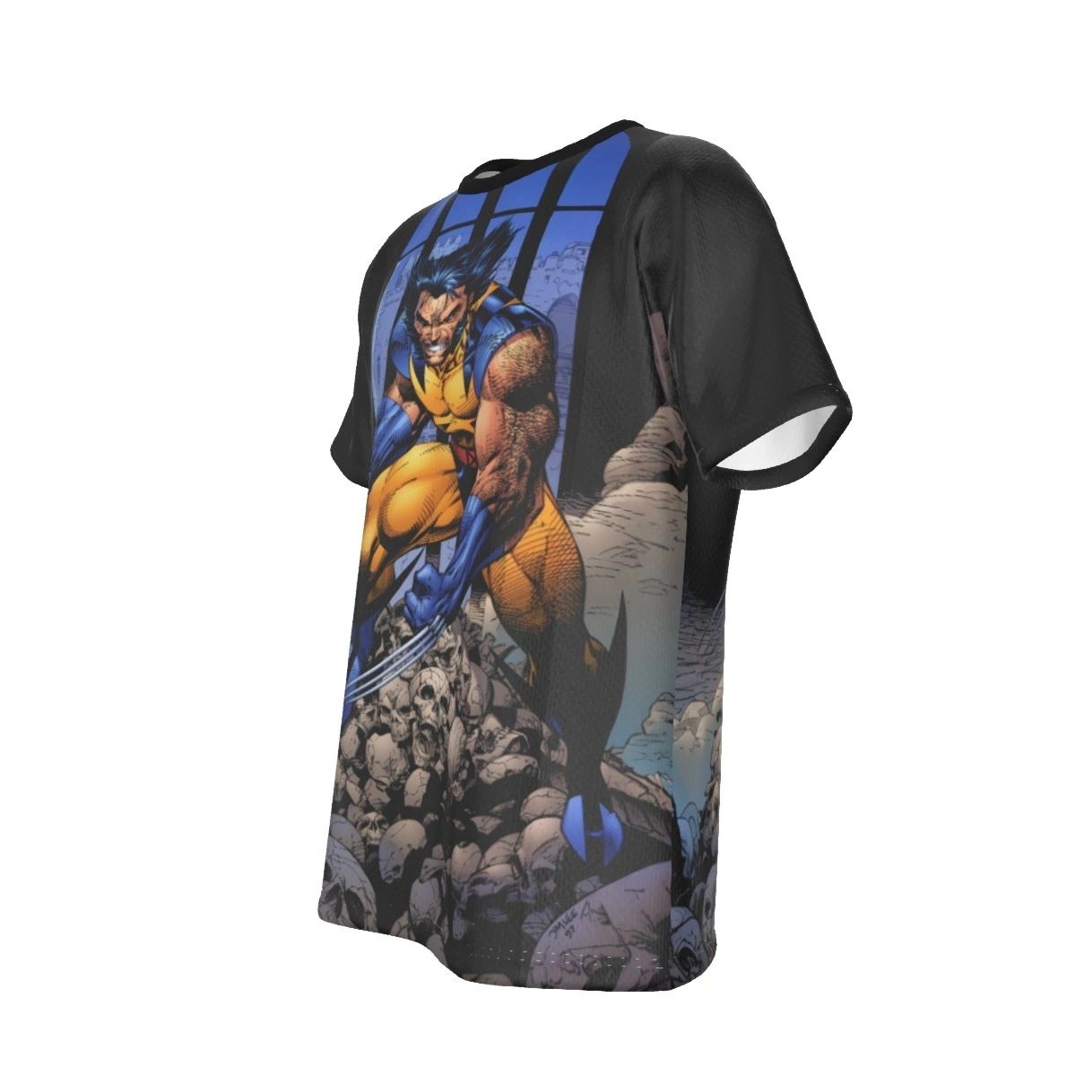 WOLVERINE JIM LEE POSTER ALL OVER PRINT SHIRT AND TANK
