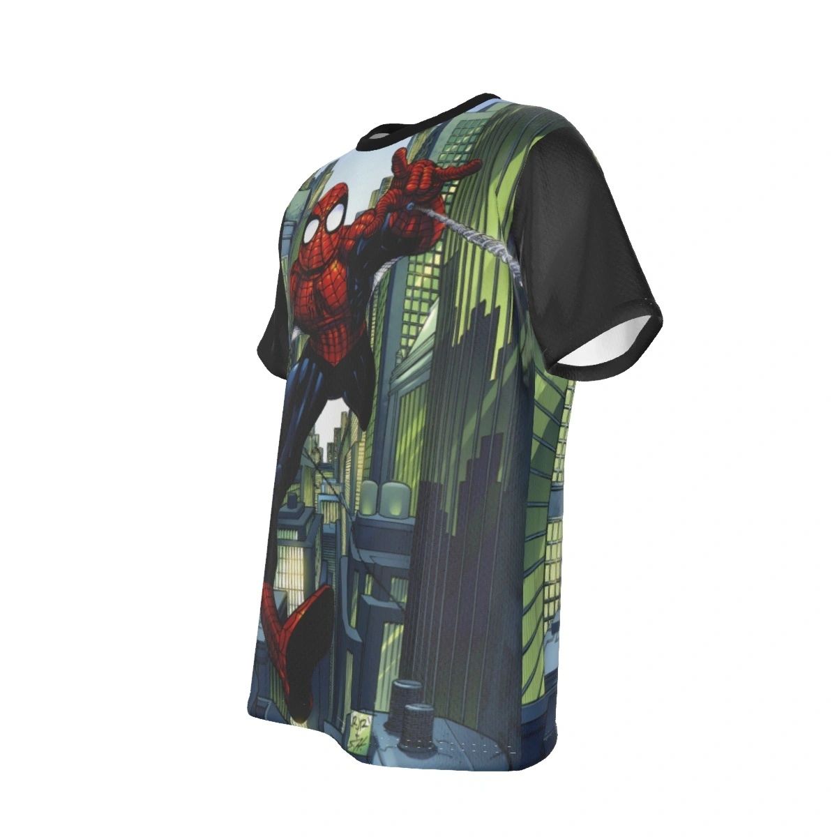 SPIDERMAN POSTER 2 ALL OVER PRINT SHIRT AND TANK -JOHN ROMITA JR ART
