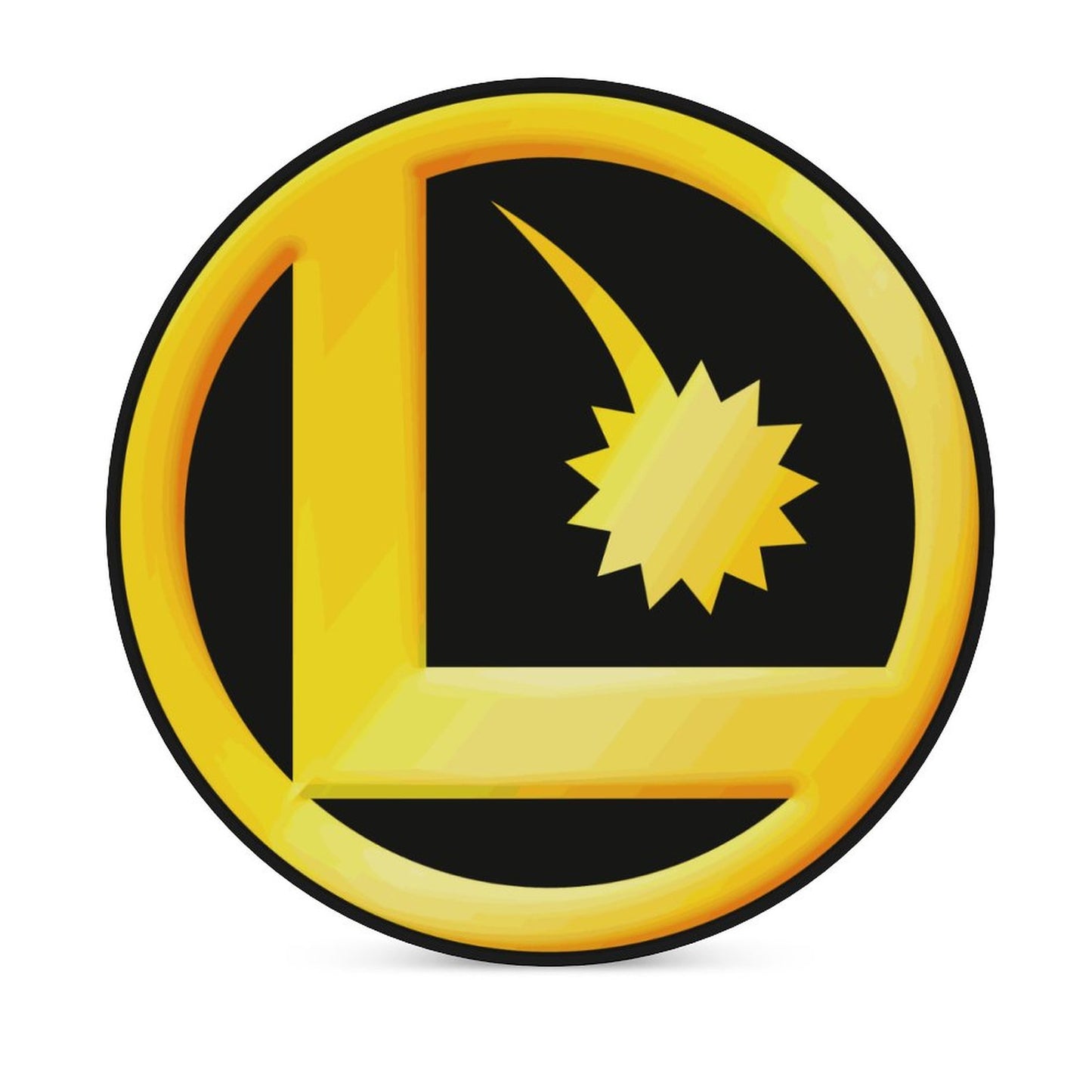 LEGION L CLASSIC LOGO Round Ceramic Coaster
