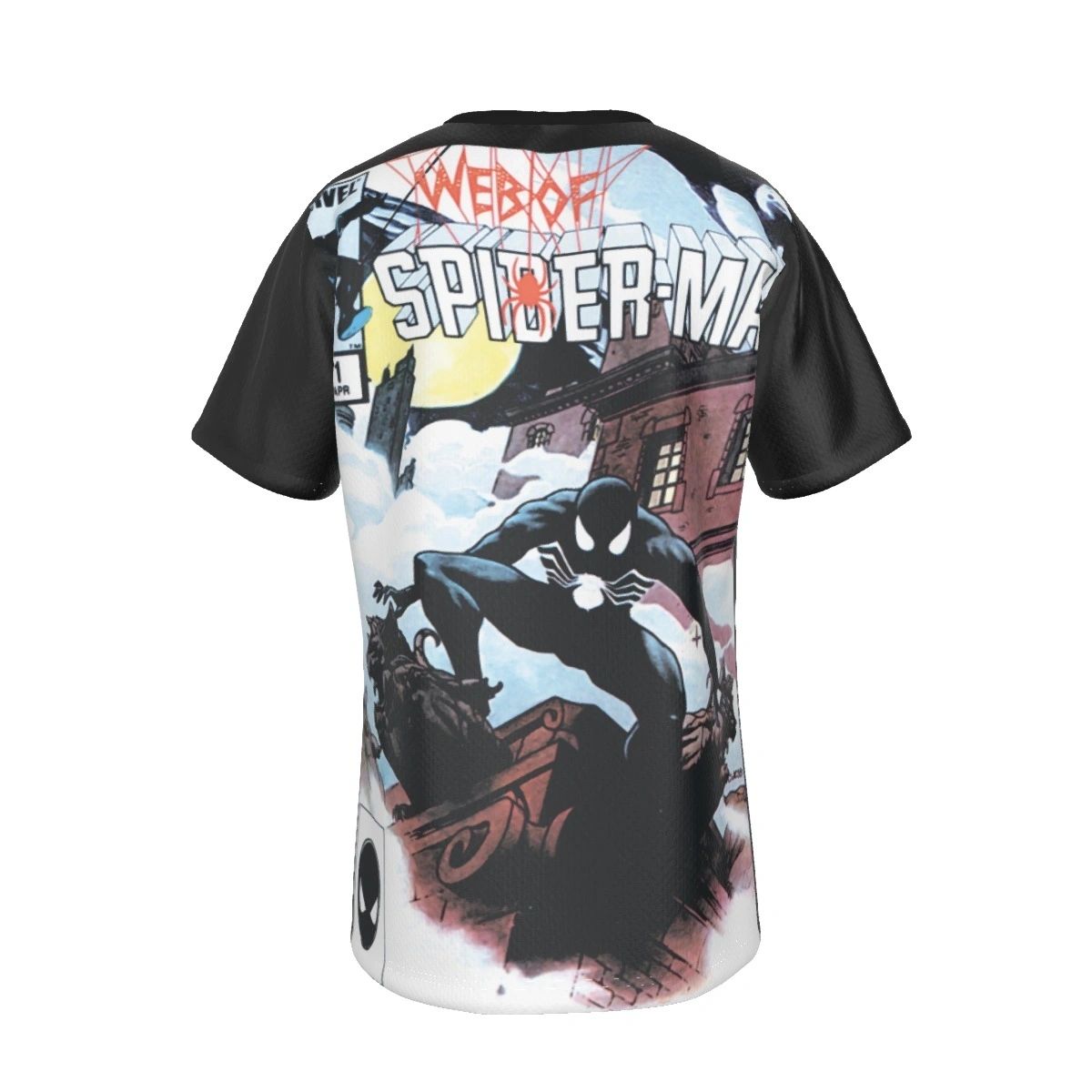 WEB OF SPIDERMAN 1 ALL OVER PRINT SHIRT OR TANK
