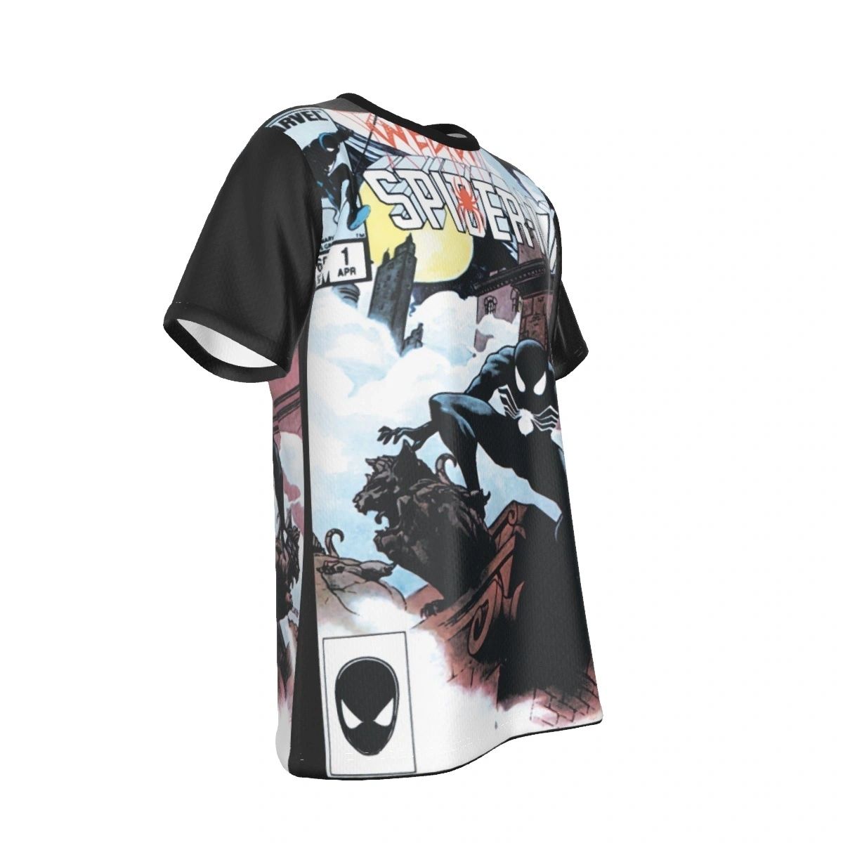 WEB OF SPIDERMAN 1 ALL OVER PRINT SHIRT OR TANK