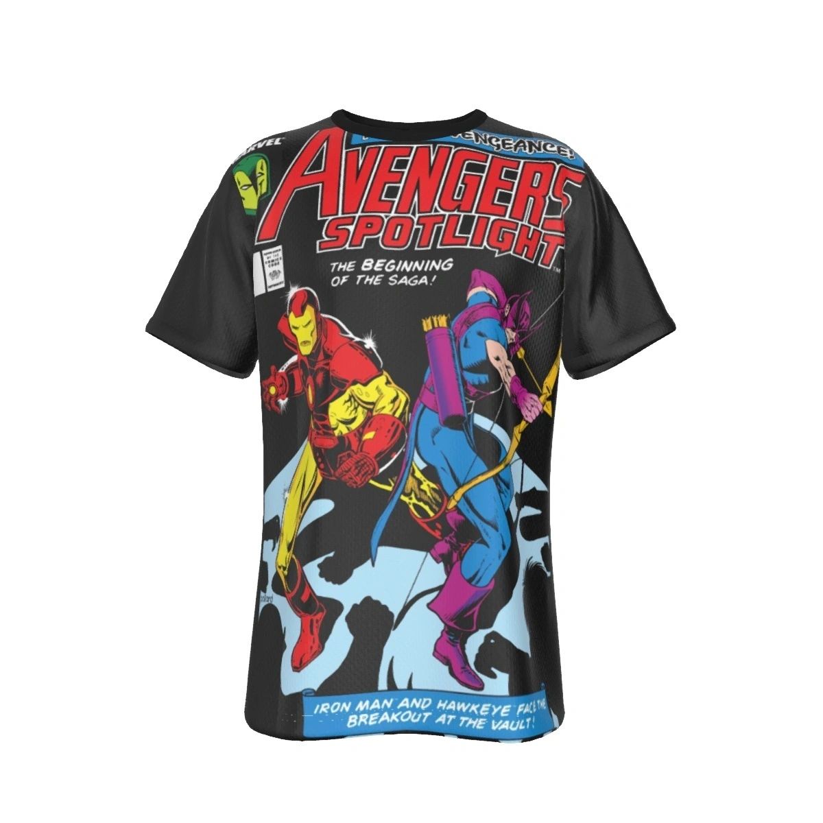 AVENGERS SPOTLIGHT ALL OVER PRINT SHIRT AND TANK - HAWKEYE - SECRET SALE