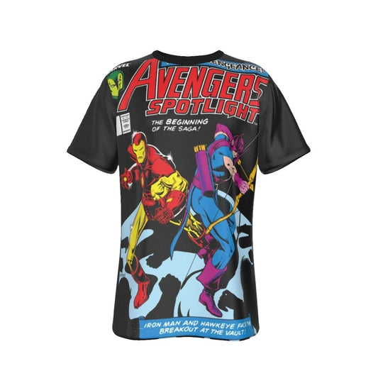 AVENGERS SPOTLIGHT ALL OVER PRINT SHIRT AND TANK - HAWKEYE - SECRET SALE