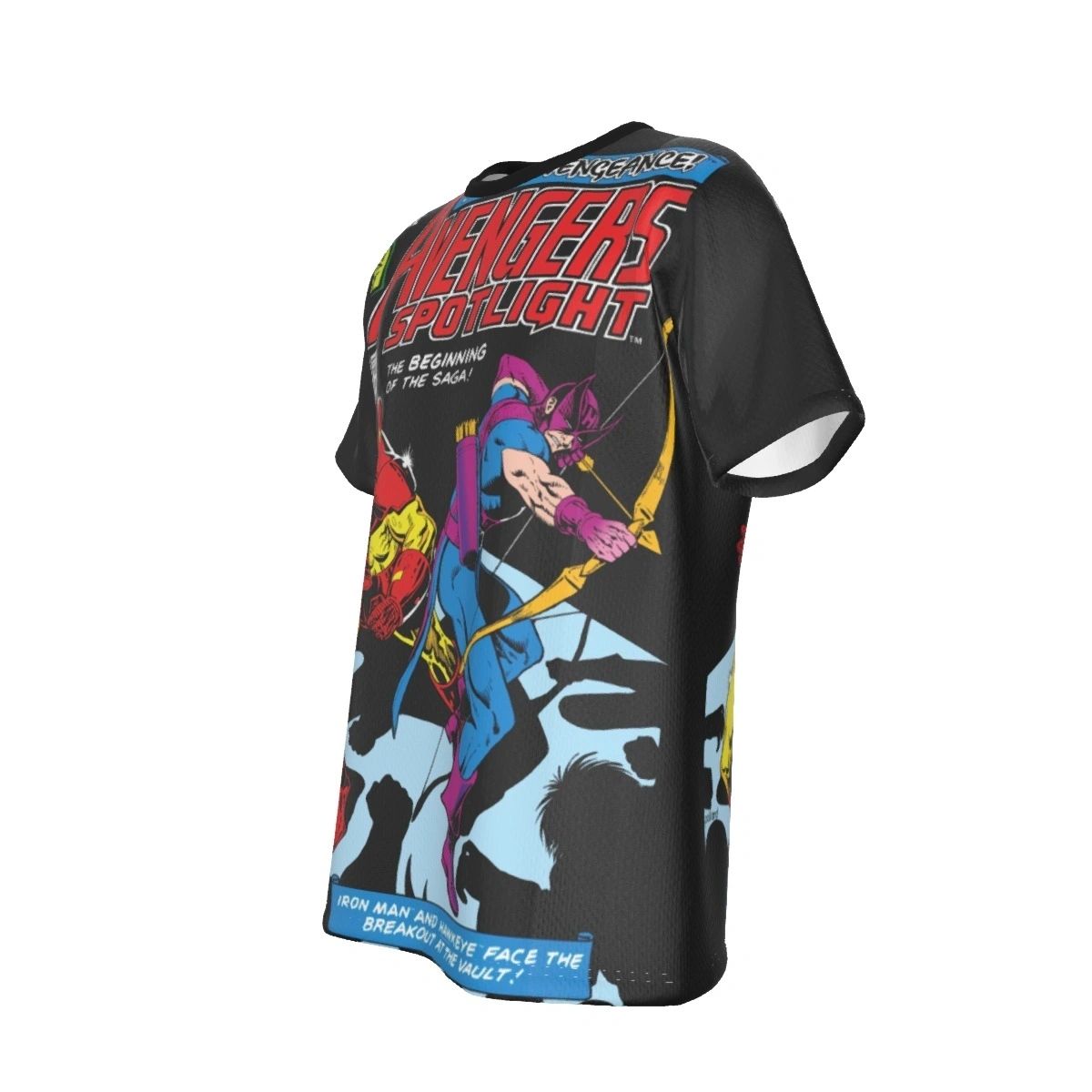 AVENGERS SPOTLIGHT ALL OVER PRINT SHIRT AND TANK - HAWKEYE - SECRET SALE