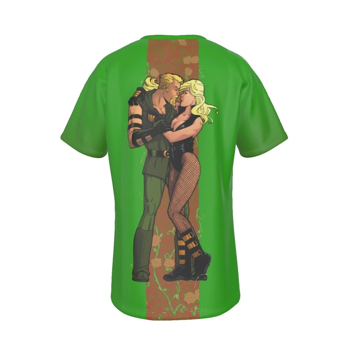 BLACK CANARY MARRIED AGAIN VAR ALL OVER PRINT SHIRT AND TANK TOP - GREEN ARROW