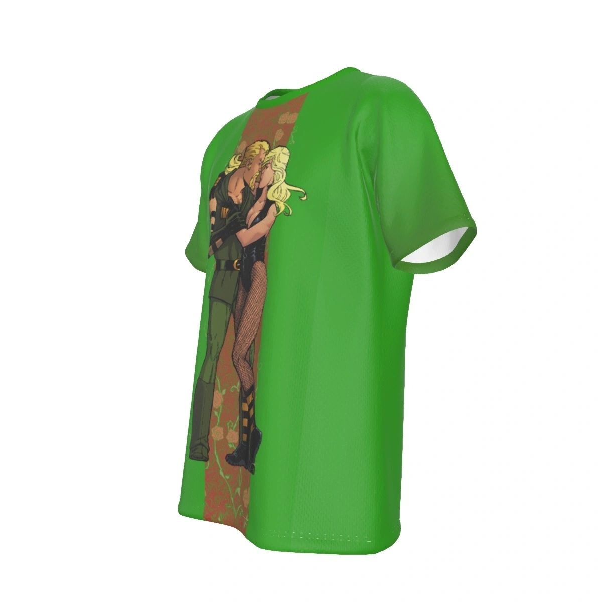 BLACK CANARY MARRIED AGAIN VAR ALL OVER PRINT SHIRT AND TANK TOP - GREEN ARROW