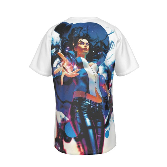 ZATANNA ALL OVER PRINT SHIRT OR TANK FROM BATMAN VS ROBIN 1 VAR COVER