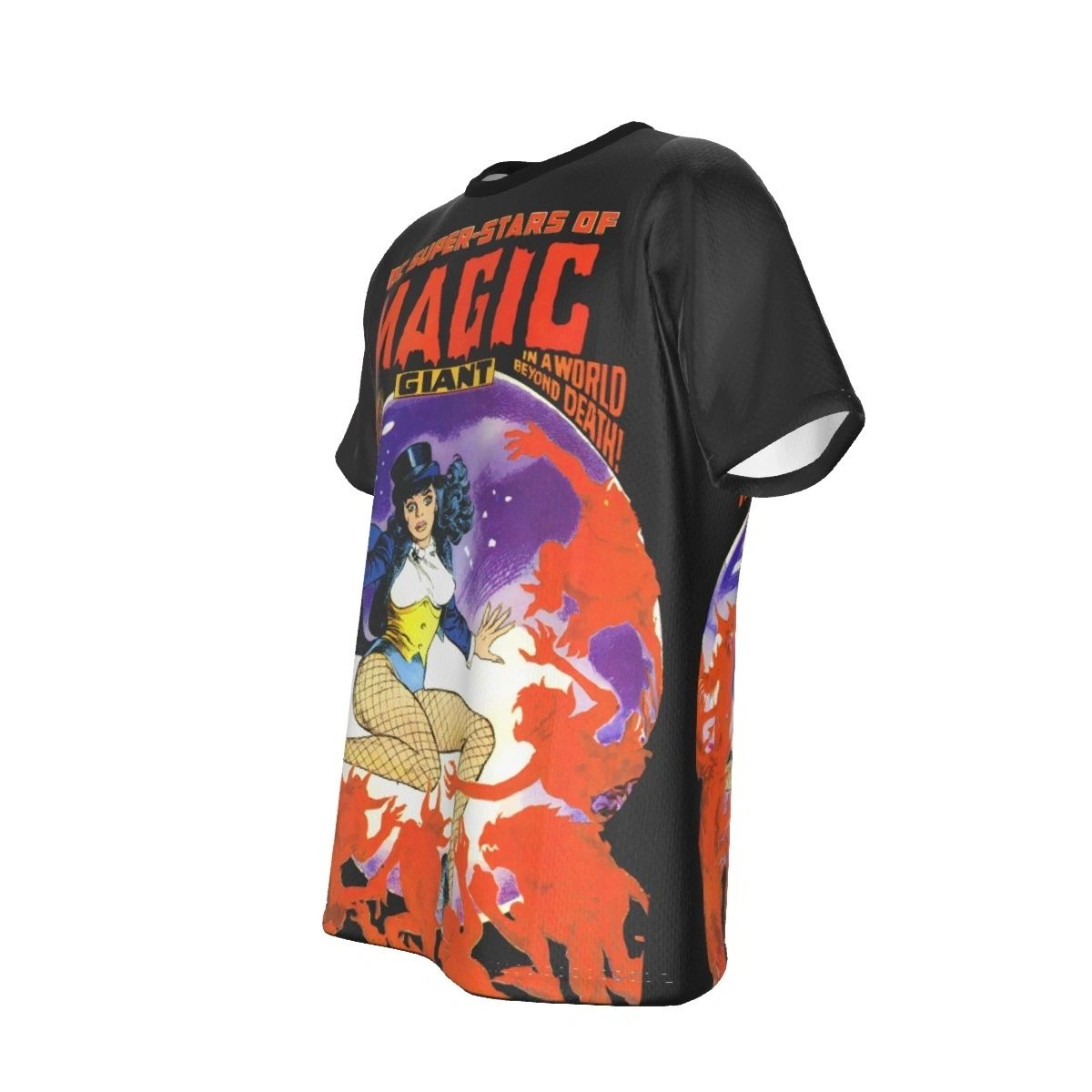 DC SUPERSTARS OF MAGIC 11 ALL OVER PRINT SHIRT OR TANK - ZATANNA