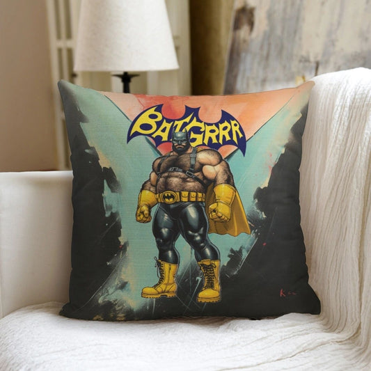 BAT-GRRR Ready Pillow including pillow inserts (STUFFED)