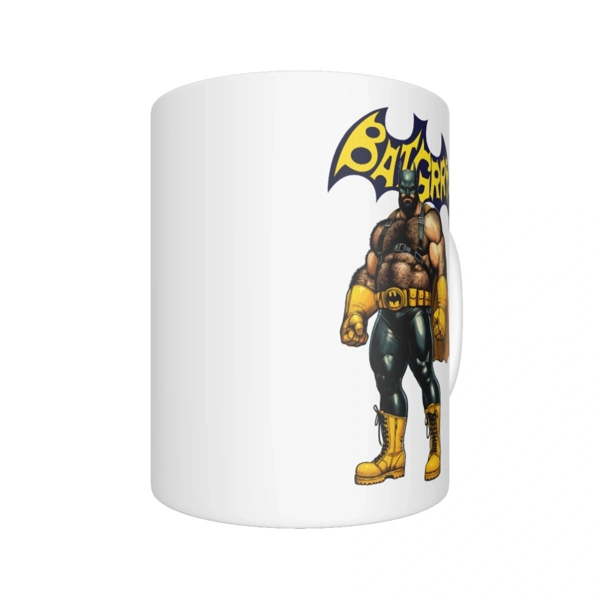 BAT-GRRR COFFEE MUG -OF THE SUPERGRRRRs SERIES