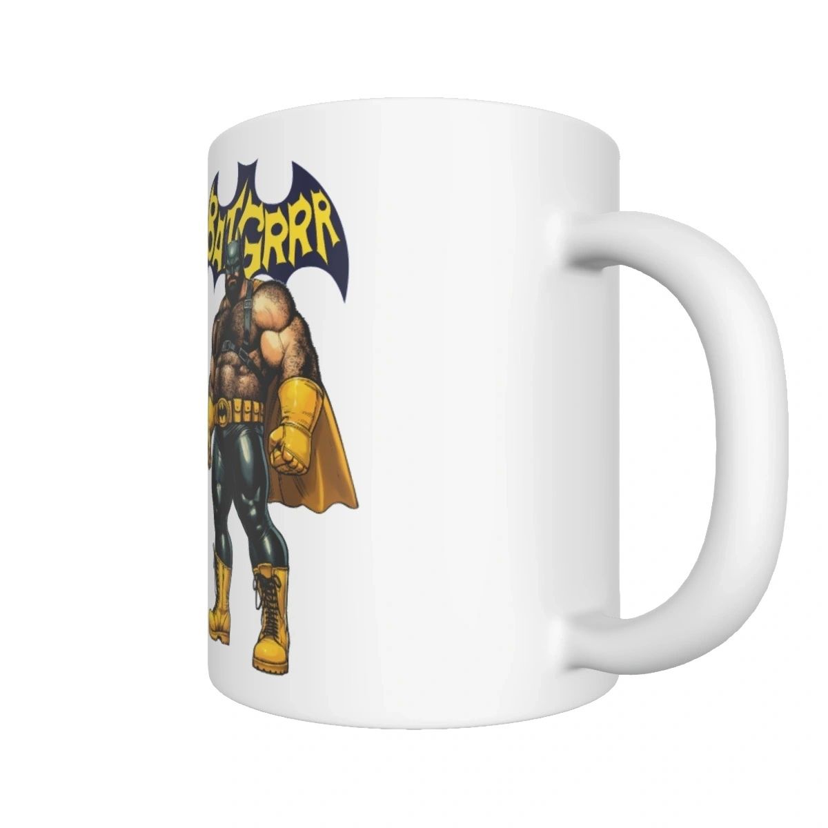 BAT-GRRR COFFEE MUG -OF THE SUPERGRRRRs SERIES