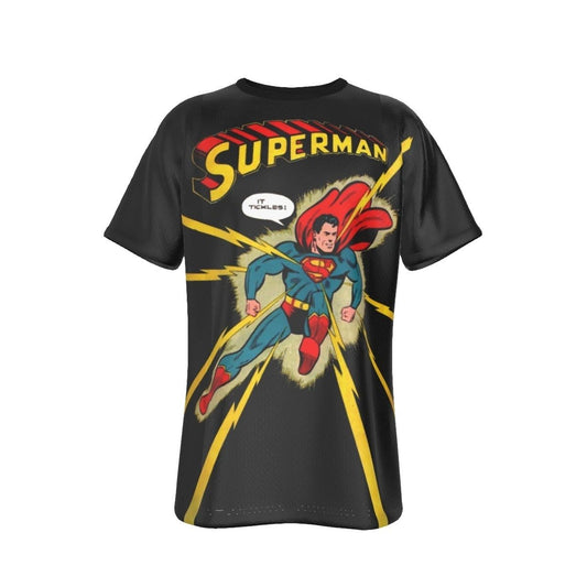 IT TICKLES ALL OVER PRINT SHIRT OR TANK - SUPERMAN 32