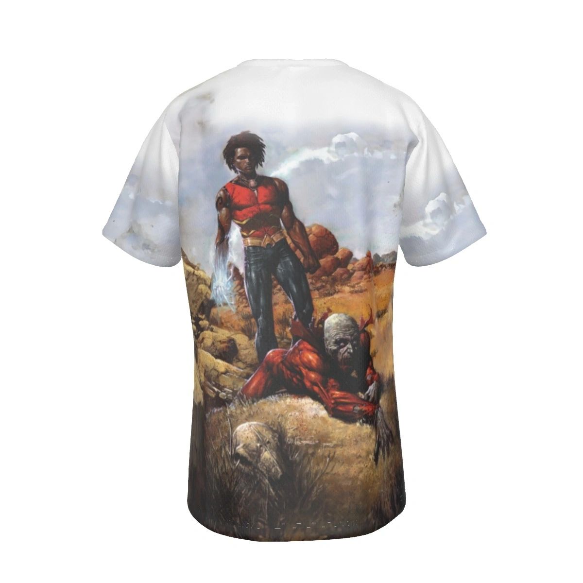 AQUALAD (JACKSON HYDE) ALL-OVER PRINT SHIRT FROM BRIGHTEST DAY 10