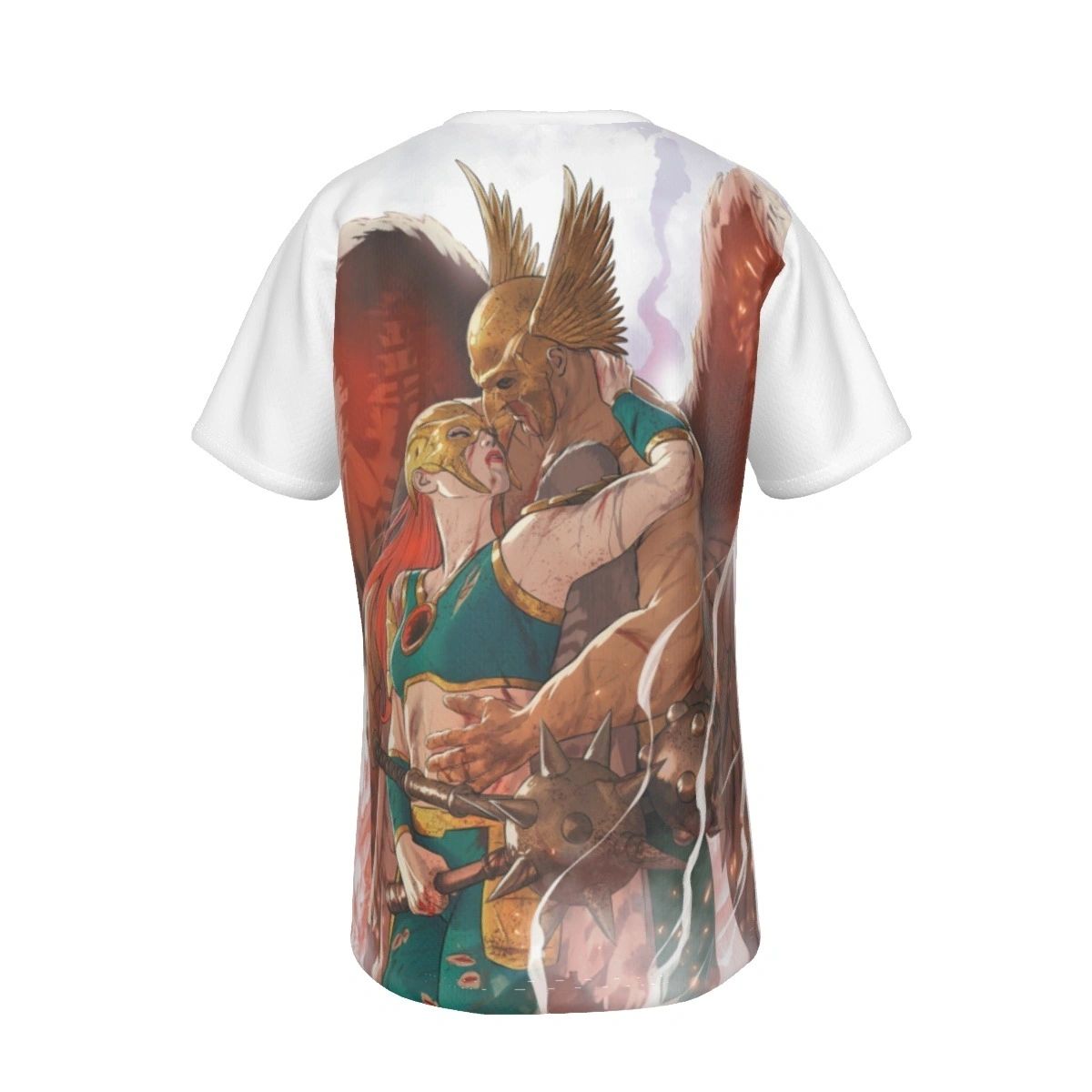 HAWKGIRL ALL-OVER PRINT SHIRT FROM HAWKMAN V5 29