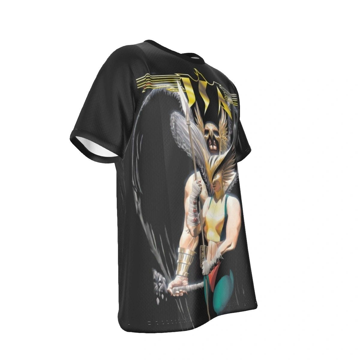 HAWKGIRL ALL-OVER PRINT SHIRT FROM JSA 74