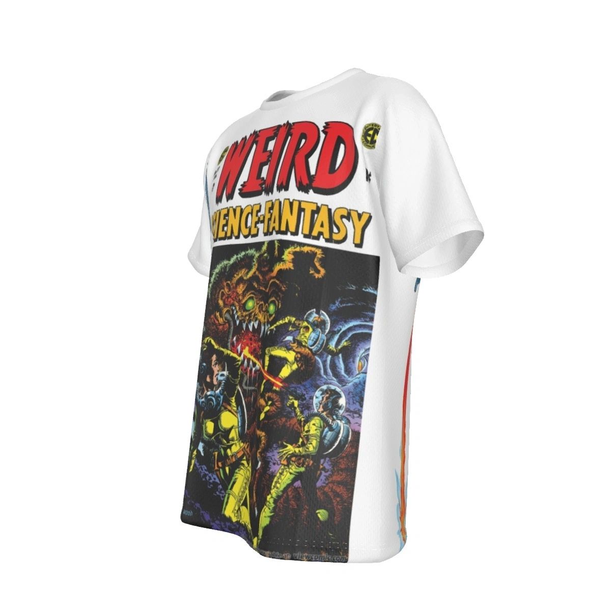 WEIRD SCIENCE FICTION 27 ALL-OVER PRINT SHIRT - WALLY WOOD ART
