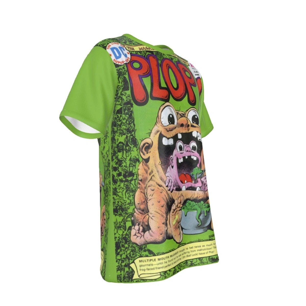 PLOP 13 ALL-OVER PRINT SHIRT - WALLY WOOD ART