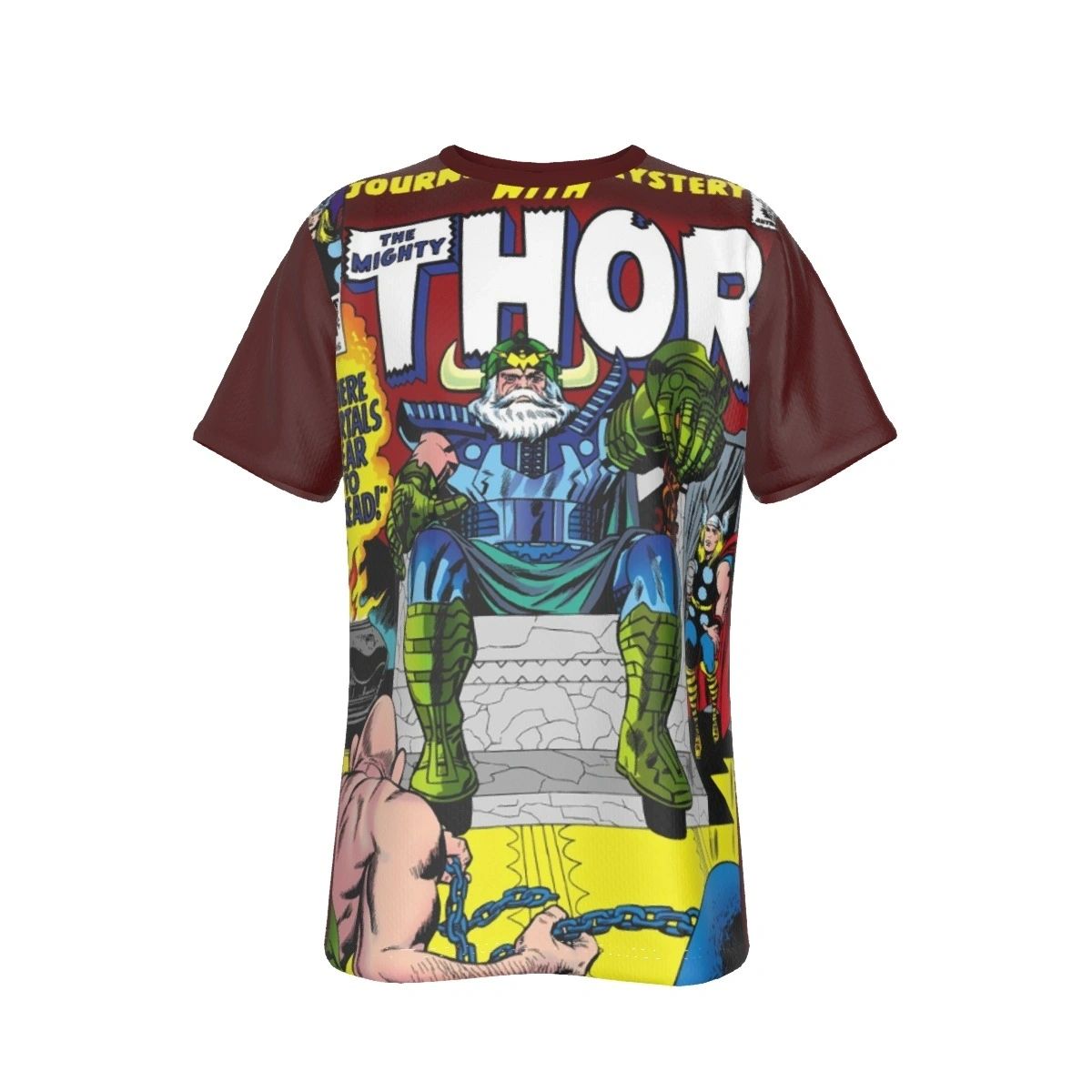 JOURNEY INTO MYSTERY 122 ALL OVER PRINT SHIRT -WALLY WOOD ART -SECRET SALE