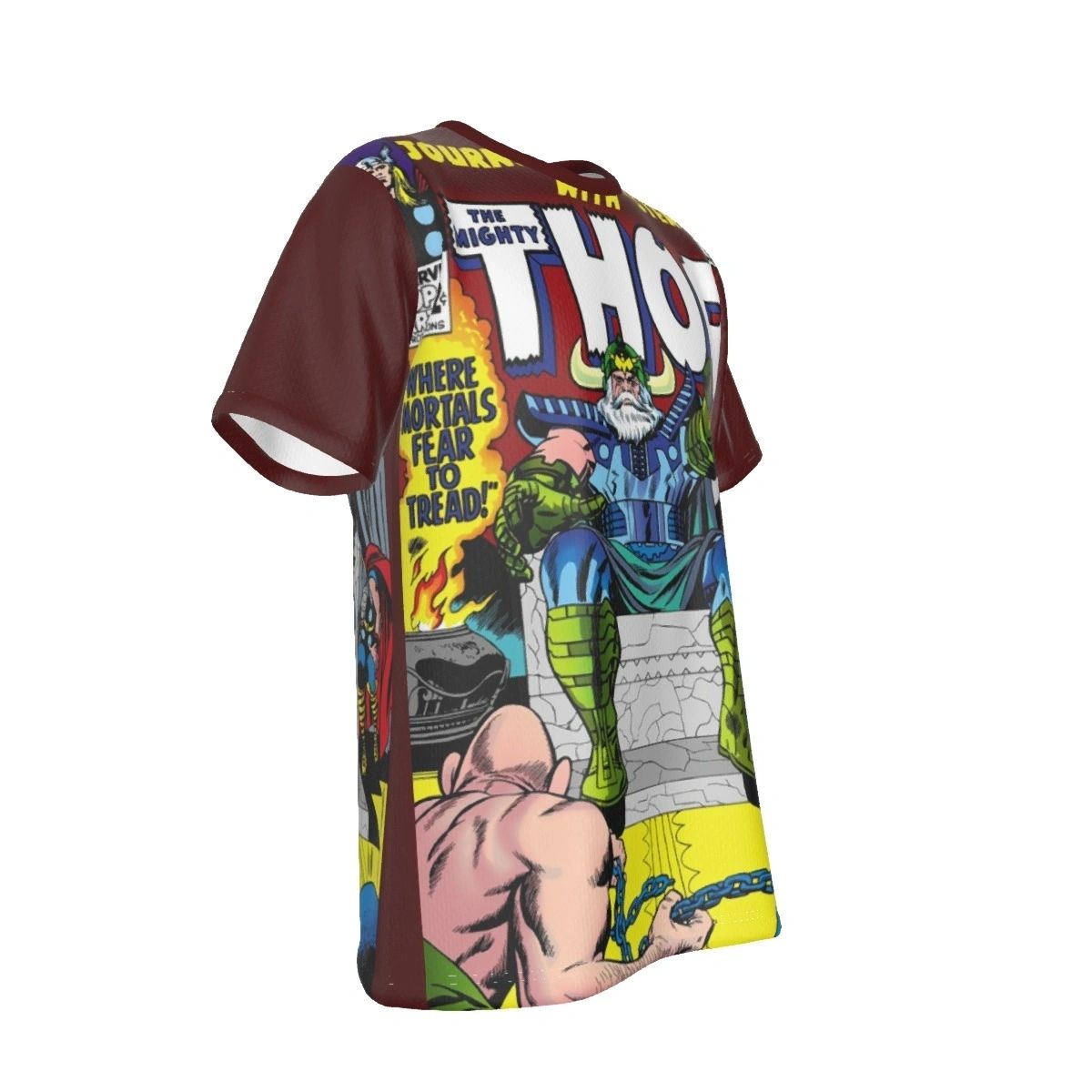 JOURNEY INTO MYSTERY 122 ALL OVER PRINT SHIRT -WALLY WOOD ART -SECRET SALE
