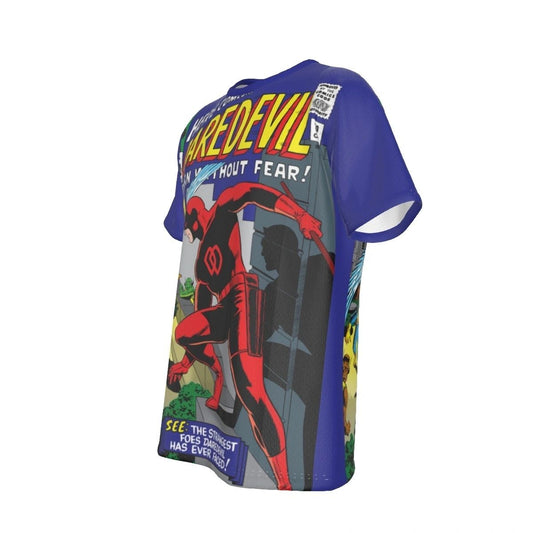 DAREDEVIL 10 ALL OVER PRINT SHIRT - WALLY WOOD ART - SECRET SALE