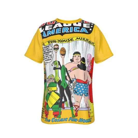 JLA 7 COVER ALL OVER PRINT SHIRT AND TANK-JLA FROM THE BEGINNING 10