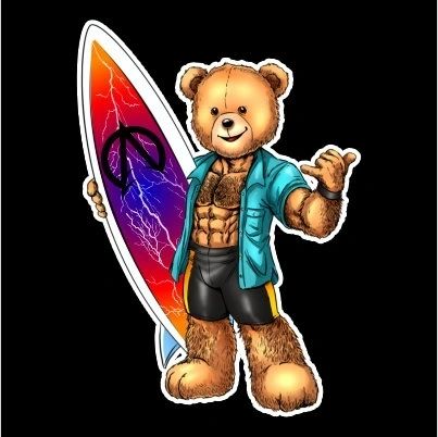 Surf Eddi Bear