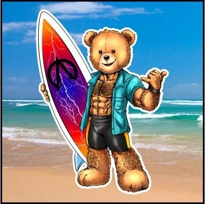 Surf Eddi Bear