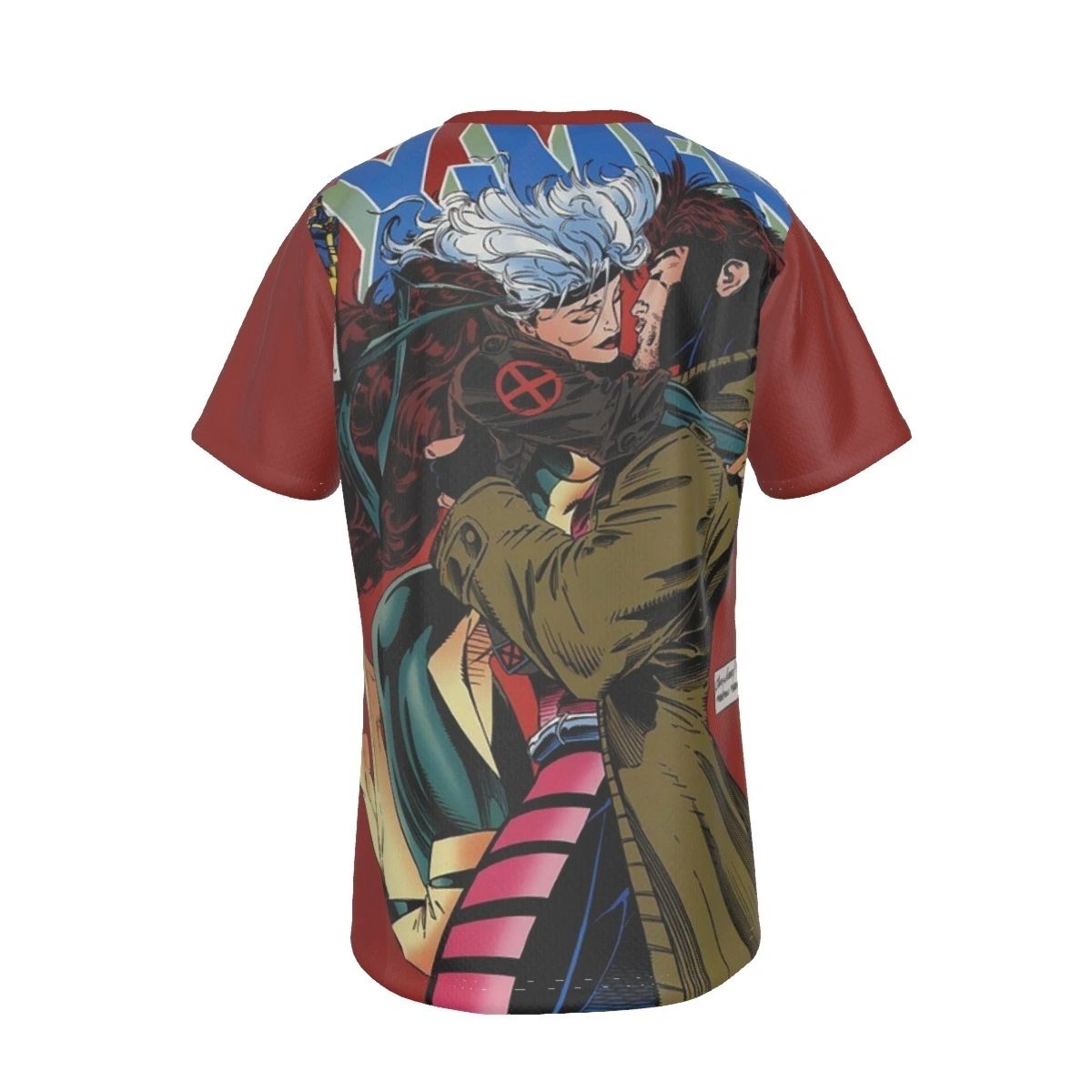 XMEN 24 ALL OVER PRINT SHIRT AND TANK - GAMBIT AND ROGUE KISS