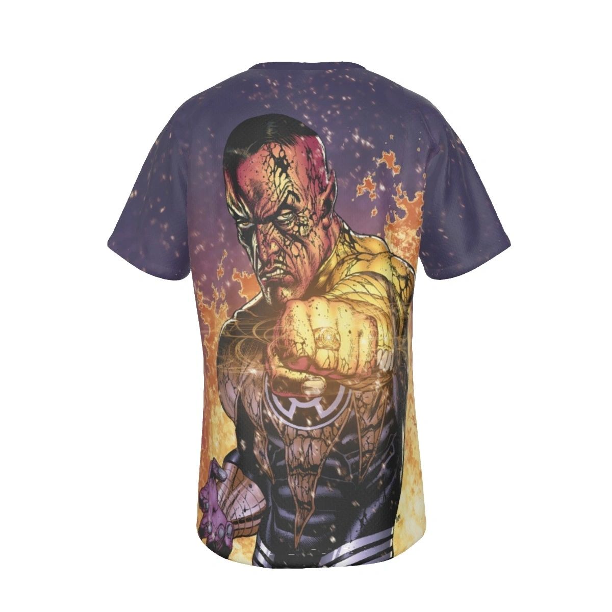DC UNIVERSE ONLINE LEGENDS 16 POSTER ALL OVER PRINT SHIRT AND TANK - SINESTRO