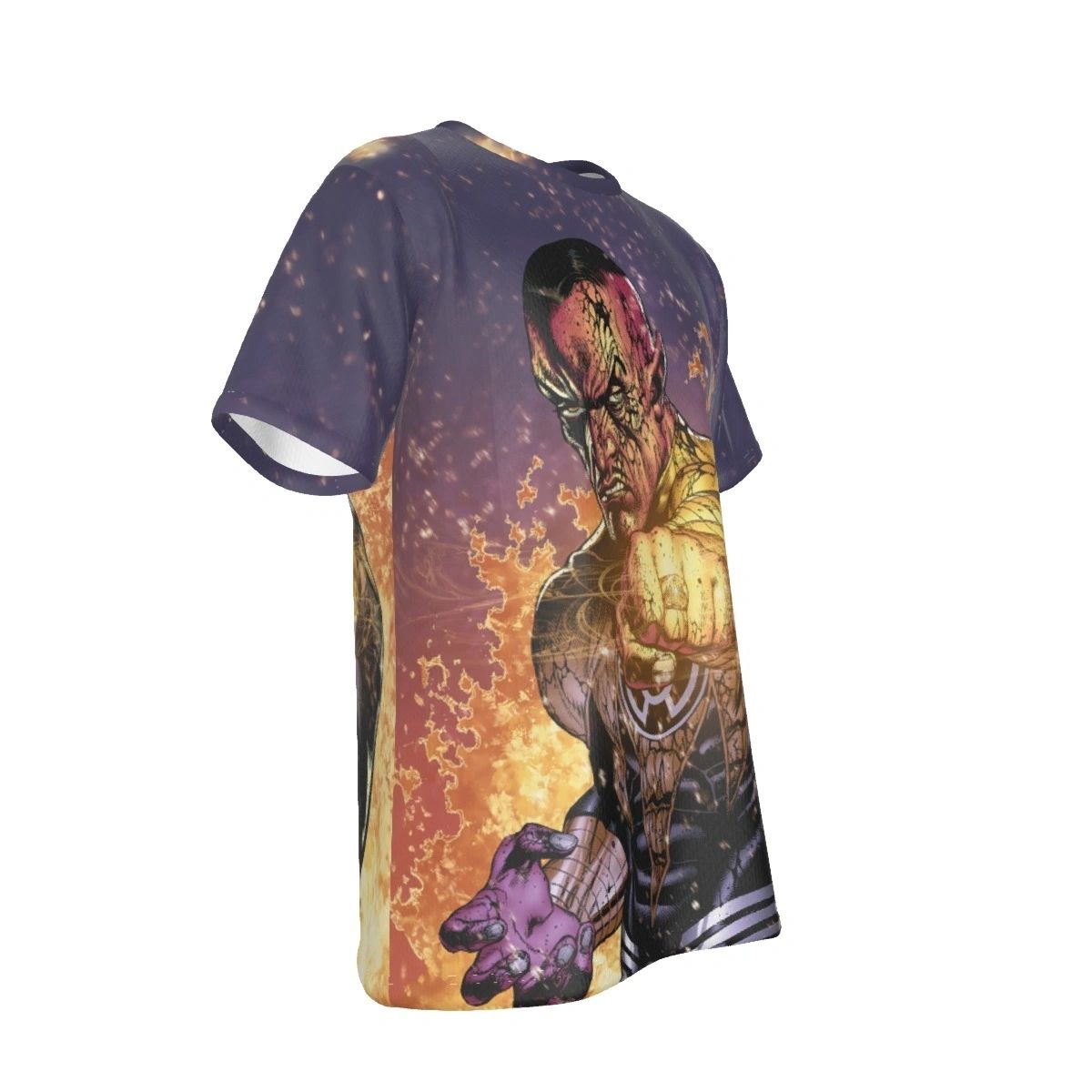 DC UNIVERSE ONLINE LEGENDS 16 POSTER ALL OVER PRINT SHIRT AND TANK - SINESTRO