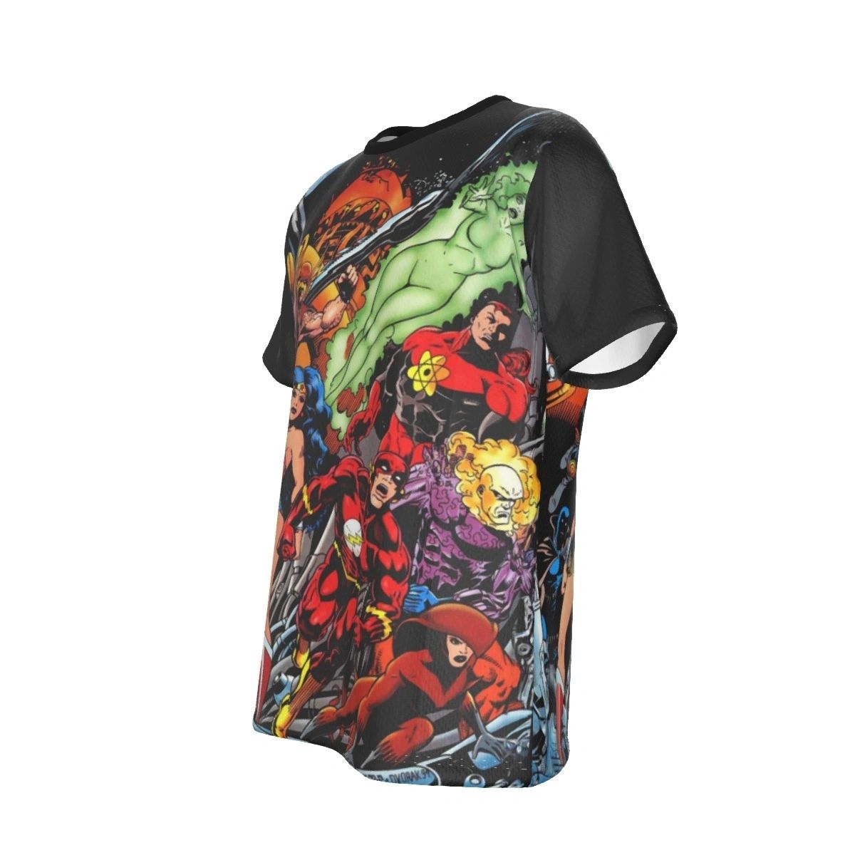 JLA 0 ALL OVER PRINT SHIRT AND TANK - WITH NUKLON