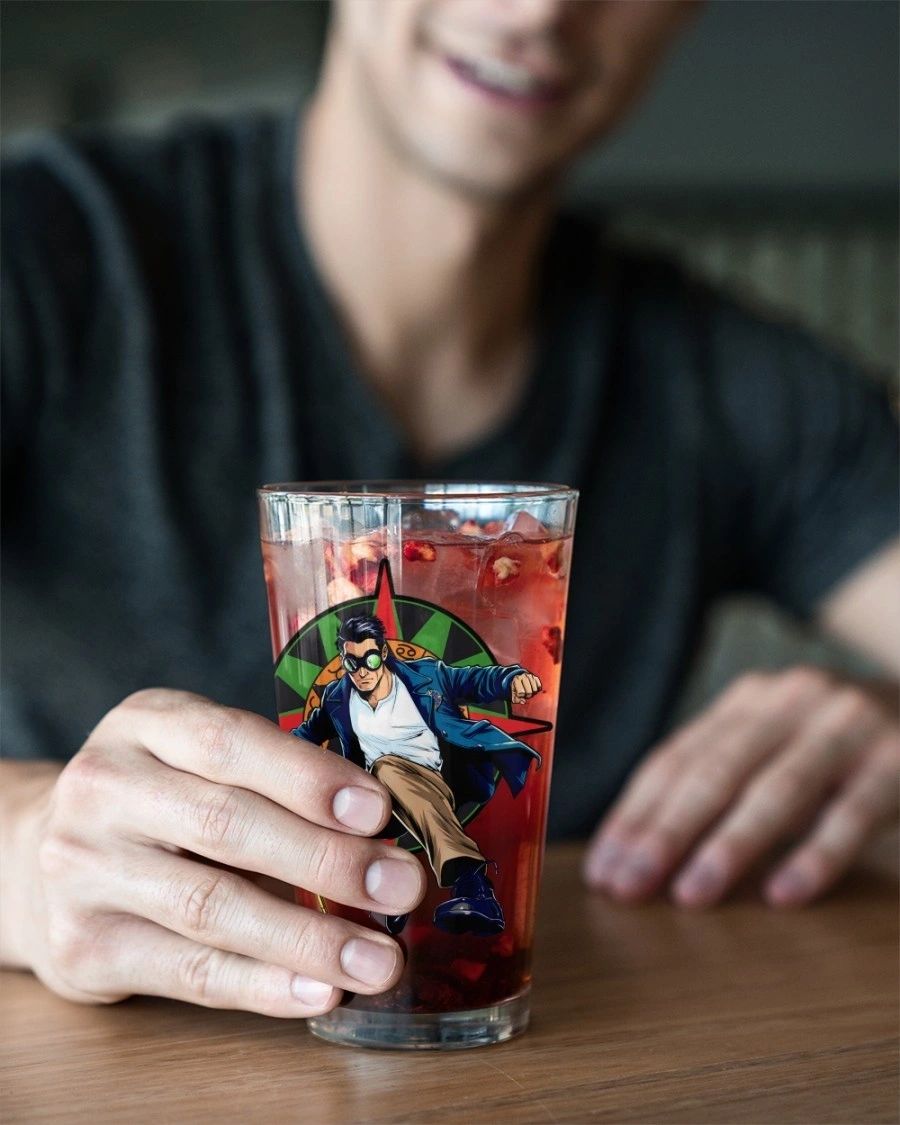 STARMAN: JACK KNIGHT READY Pint Glass (with Free Shipping)