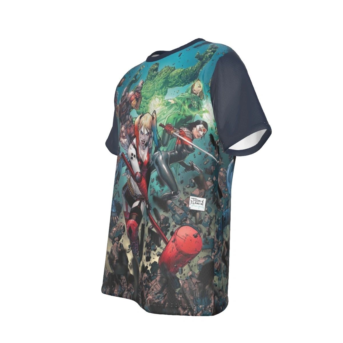 SUICIDE SQUAD 3 ALL OVER PRINT SHIRT AND TANK - HARLEY QUINN