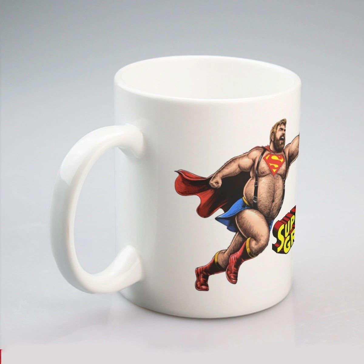 SUPER-GRRR COFFEE MUG -OF THE SUPERGRRRRs SERIES