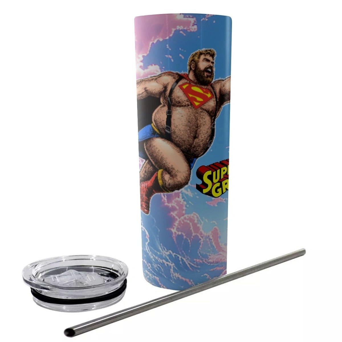 SUPER-GRRR STAINLESS STEEL TUMBLER