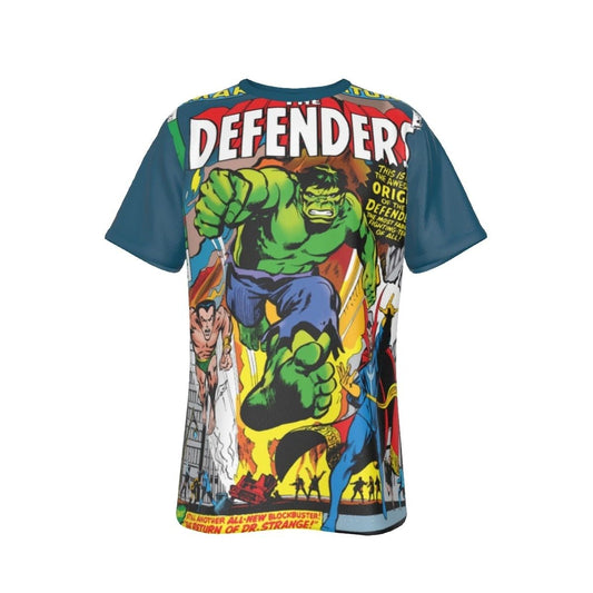 MARVEL FEATURE 1 DEFENDERS ALL OVER PRINT SHIRT AND TANK - SECRET SALE