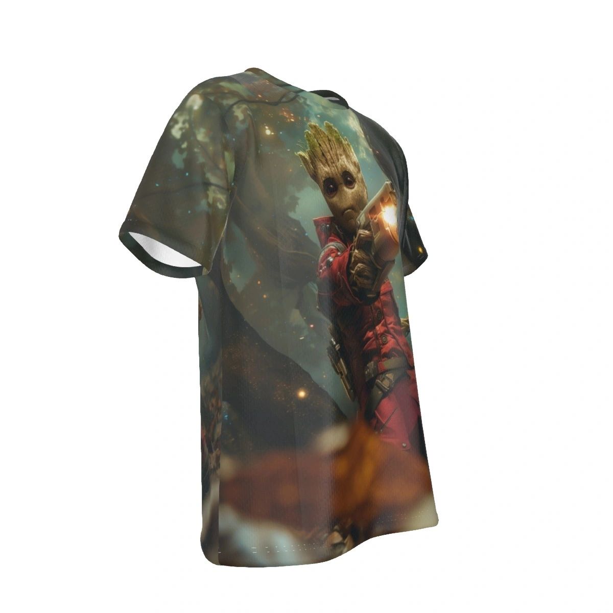 GROOT AS STARLORD ALL OVER PRINT SHIRT AND TANK