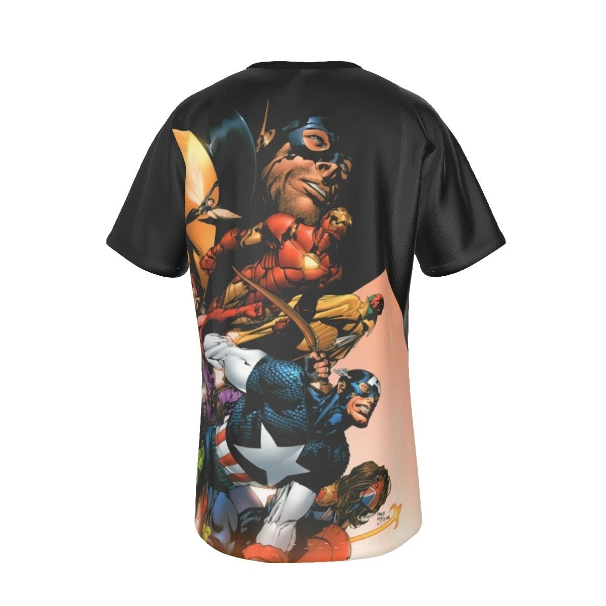 NEW AVENGERS POSTER ALL OVER PRINT SHIRT AND TANK - SECRET SALE - DAVID FINCH ART