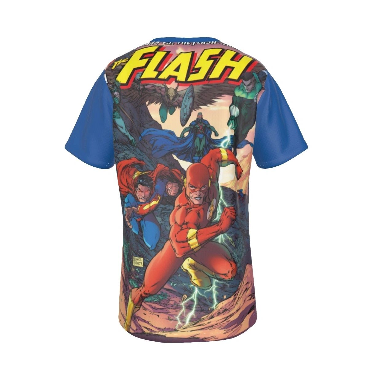 FLASH 209 ALL OVER PRINT SHIRT AND TANK - MICHAEL TURNER