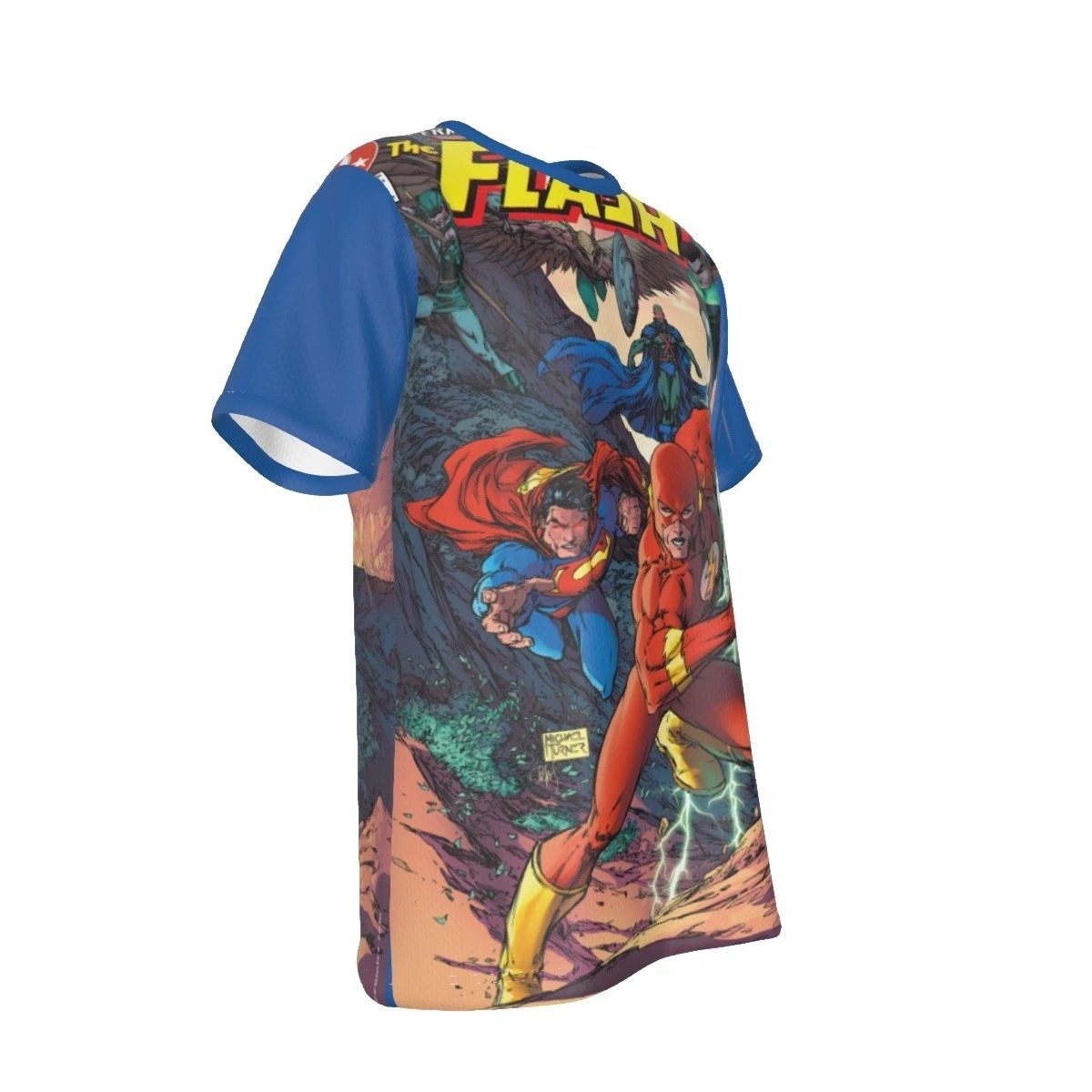 FLASH 209 ALL OVER PRINT SHIRT AND TANK - MICHAEL TURNER