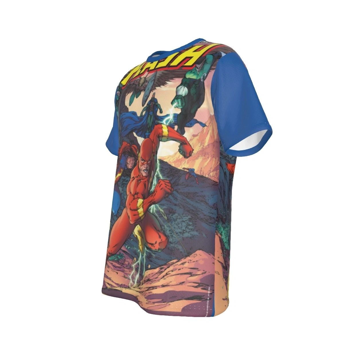 FLASH 209 ALL OVER PRINT SHIRT AND TANK - MICHAEL TURNER