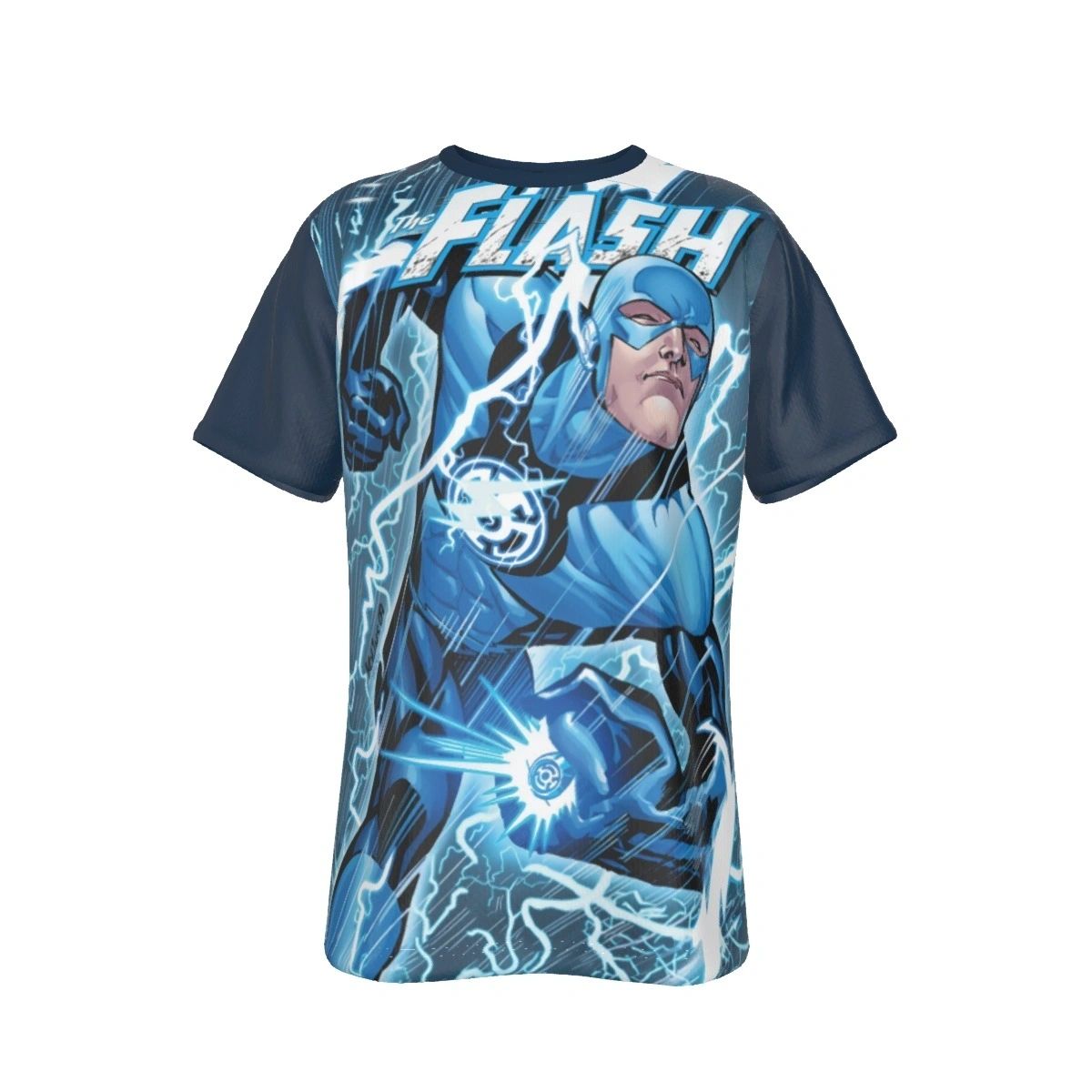 DARKEST NIGHT 3 FLASH BLUE LANTERN ALL OVER PRINT SHIRT AND TANK