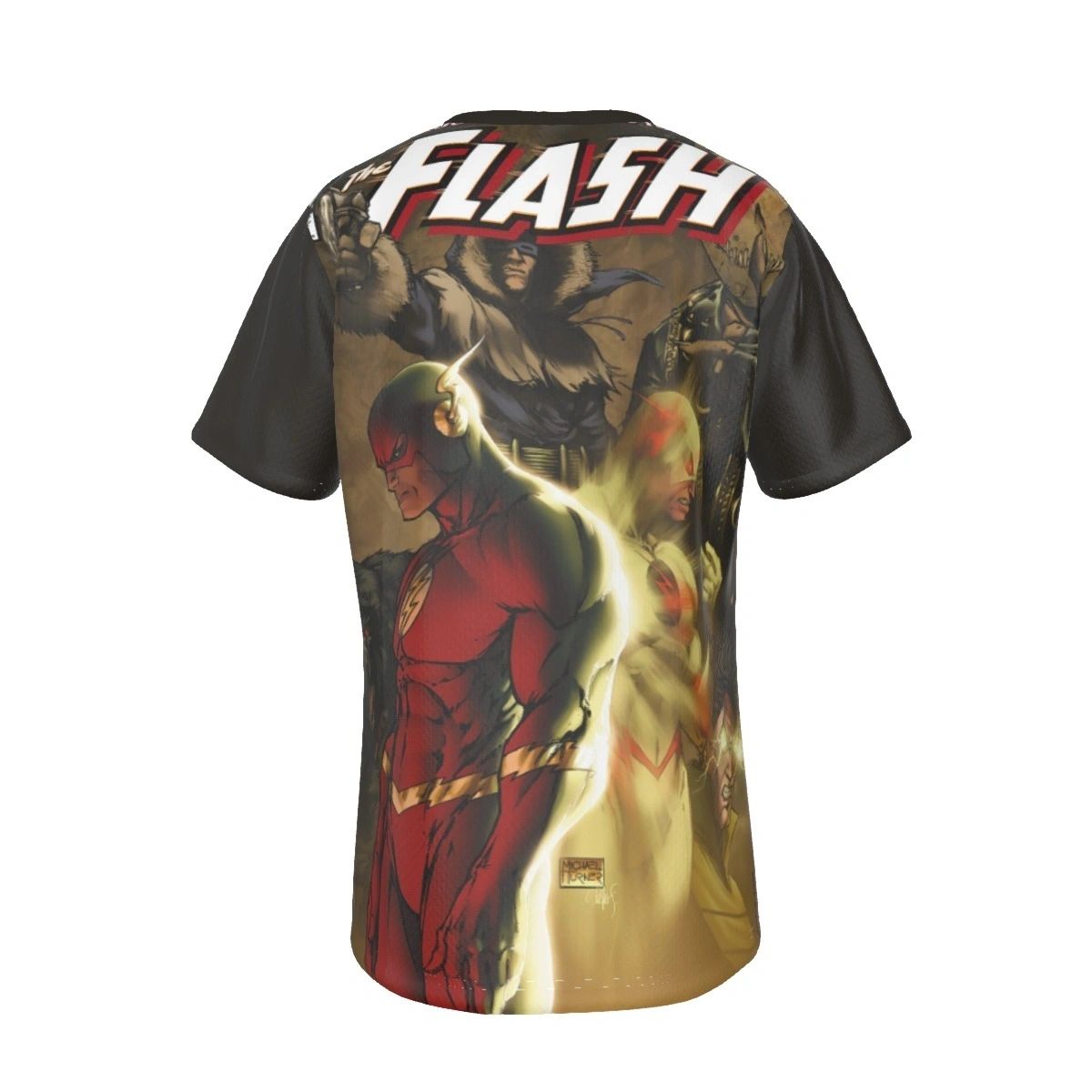 FLASH 210 ALL OVER PRINT SHIRT AND TANK - MICHAEL TURNER