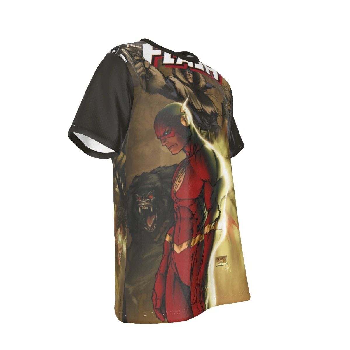 FLASH 210 ALL OVER PRINT SHIRT AND TANK - MICHAEL TURNER