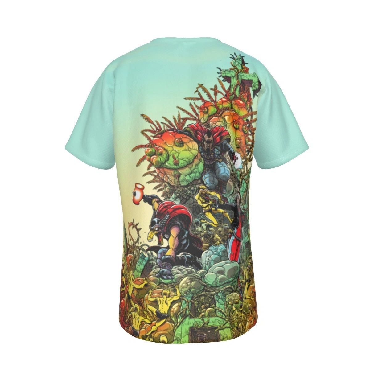 AVENGERS 100 ANNIVERSARY ALL OVER PRINT SHIRT AND TANK - JAMES STOKOE ART - SECRET SALE