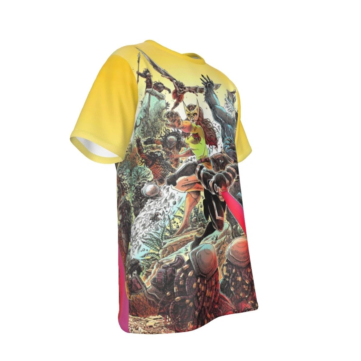 XMEN 13 VAR ALL OVER PRINT COVER SHIRT - SECRET SALE- JAMES STOKOE ART