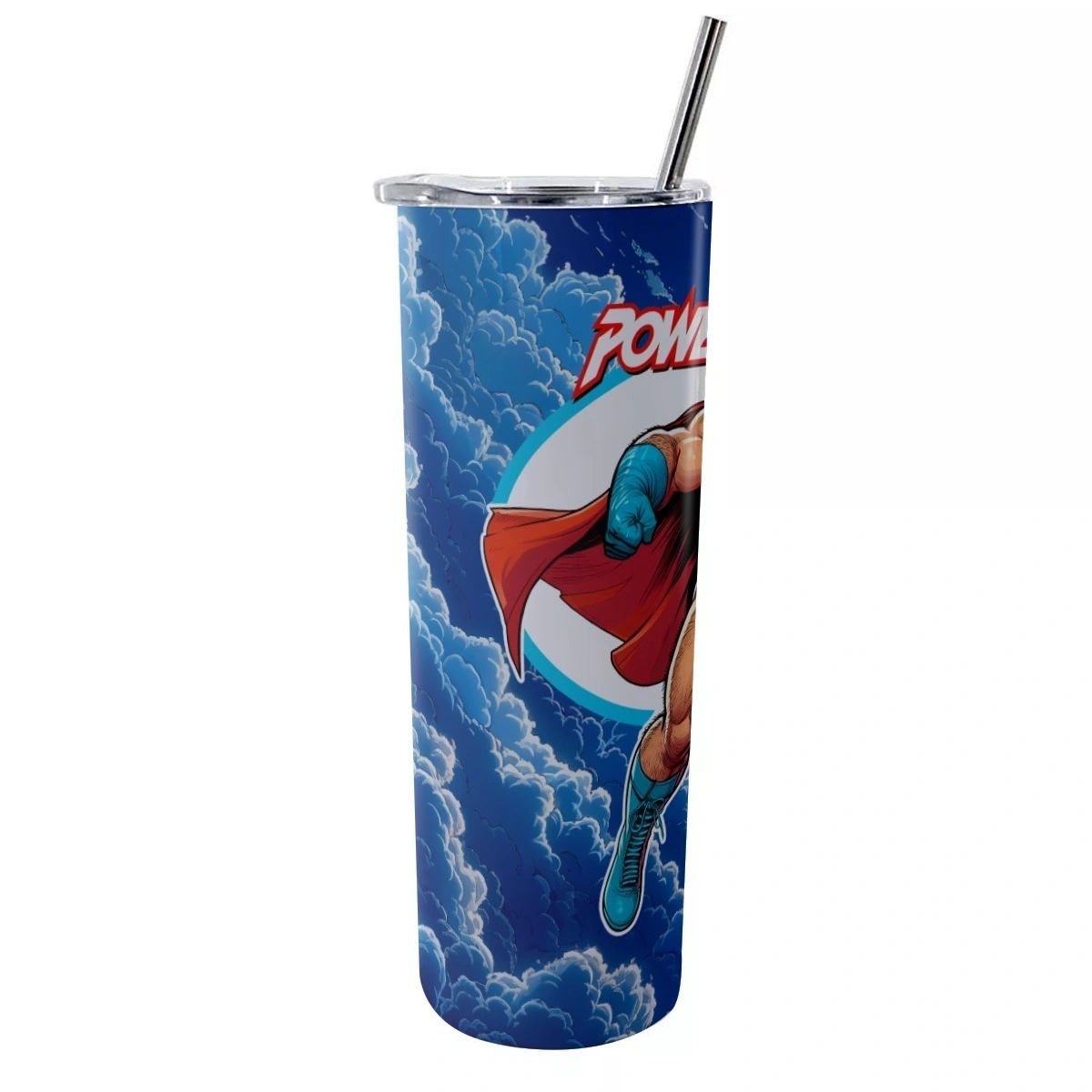 POWER-GRRR STAINLESS STEEL TUMBLER